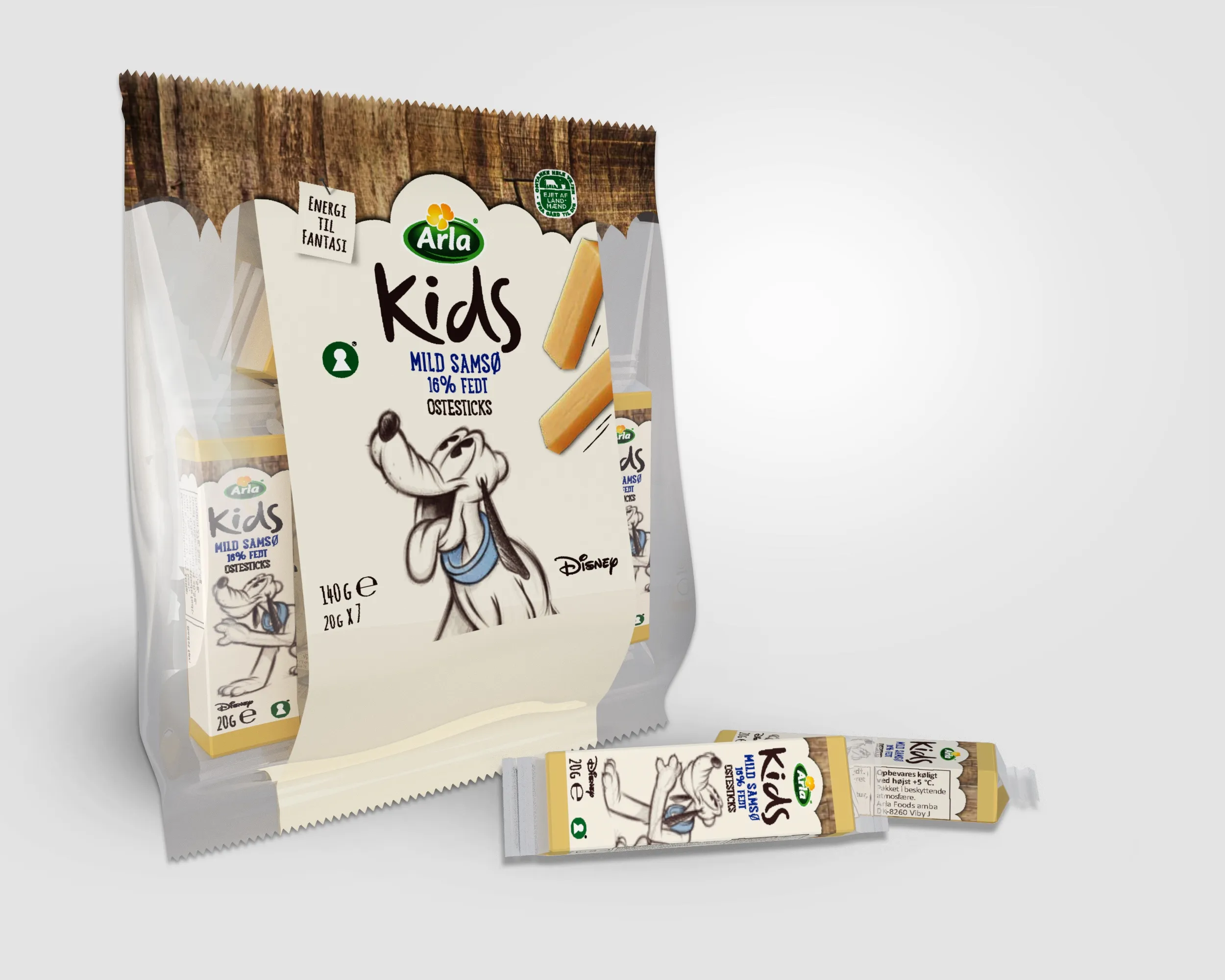 Arla: Disney cheese sticks